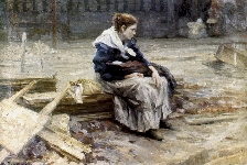 Николай Касаткин — Жена заводского рабочего, 1901