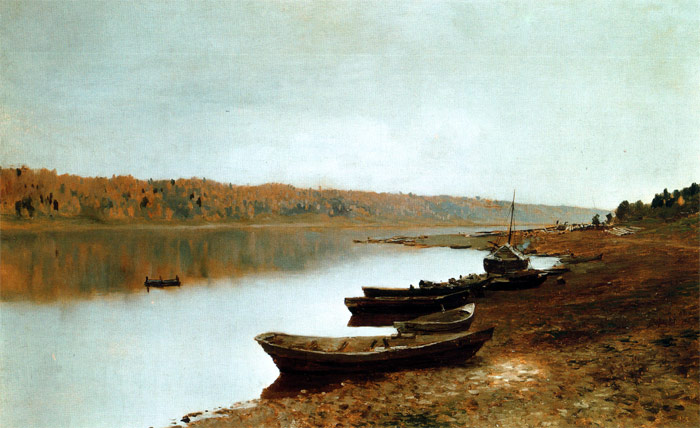 На Волге, 1888