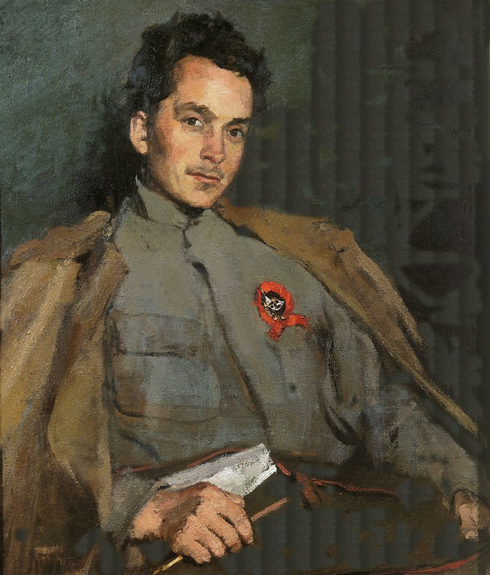 Портрет Д.А. Фурманова, 1922