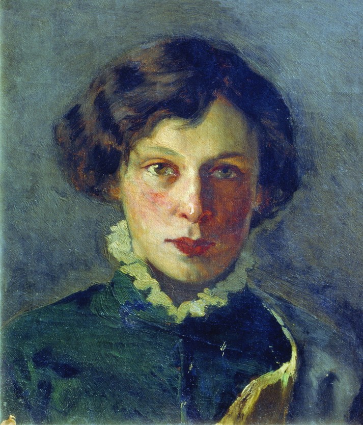 Портрет М.И. Нестеровой - первой жены художника, 1886
