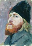 Портрет протодьякона М.К. Холмогорова