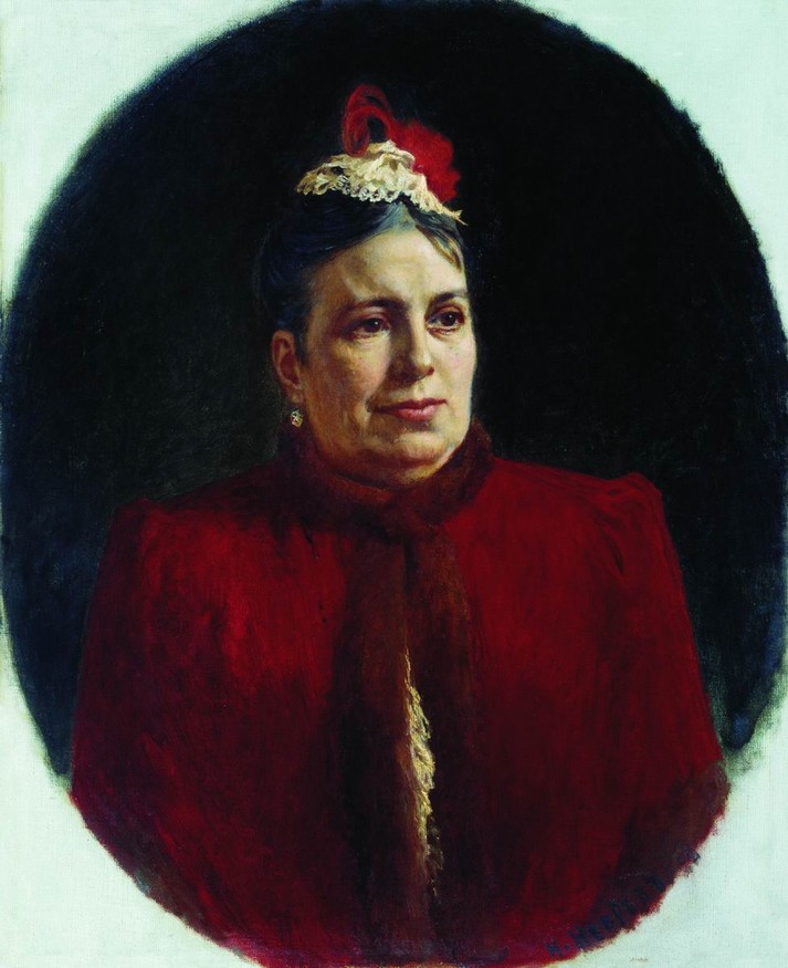 Портрет Г.Н. Федотовой актрисы Малого театра, 1892