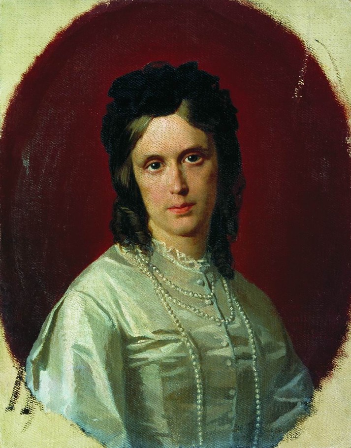 Портрет неизвестной, 1871