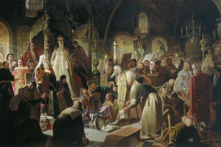Никита Пустосвят. Спор о вере, 1881