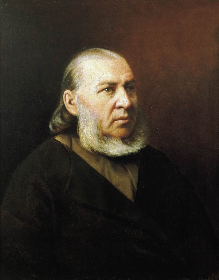Портрет писателя С.Т. Аксакова