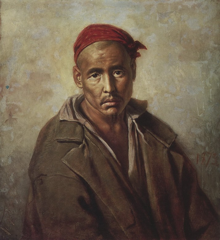 Голова Киргиза - каторжника, 1873