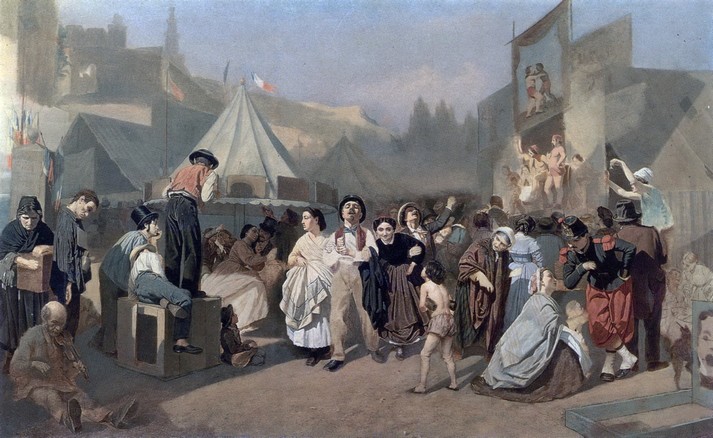 Праздник в окрестностях Парижа, 1864