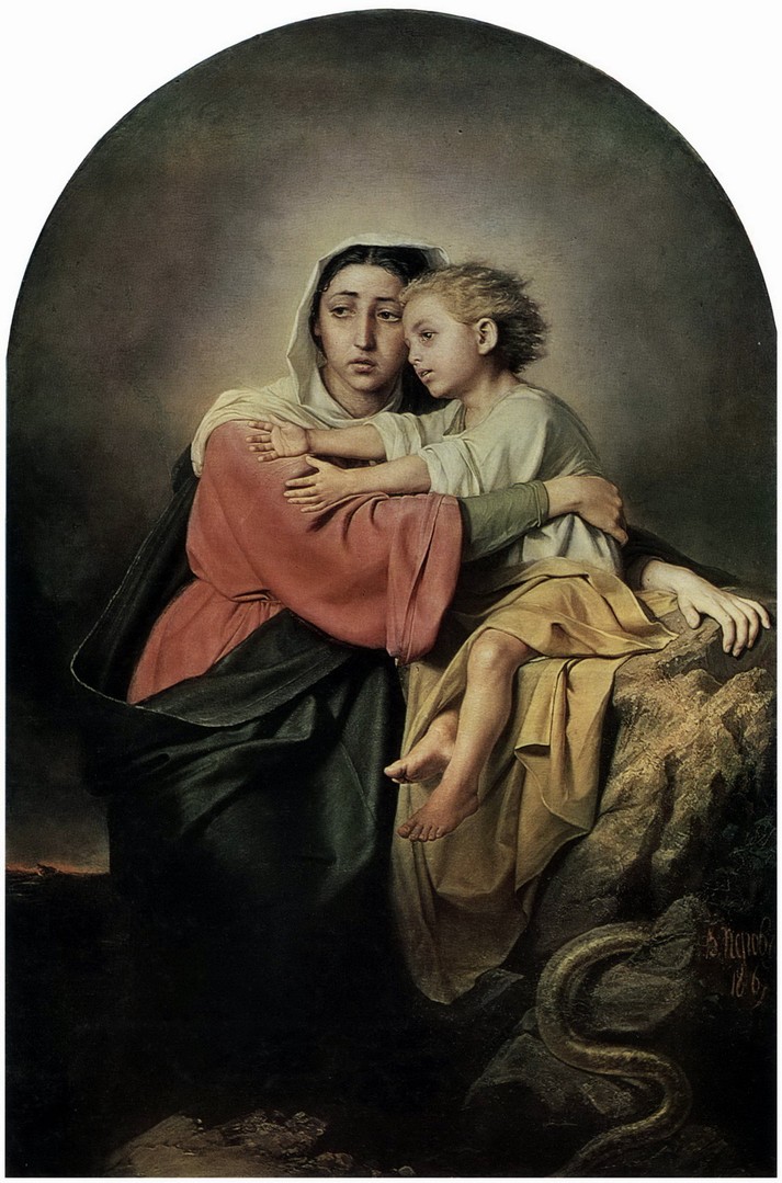 Христос и Богоматерь у житейского моря, 1867