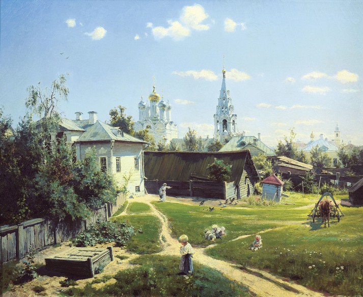 Московский дворик, 1878