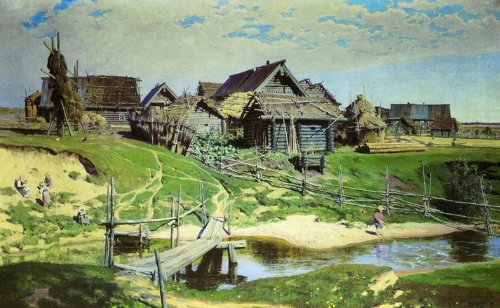 Русская деревня, 1881