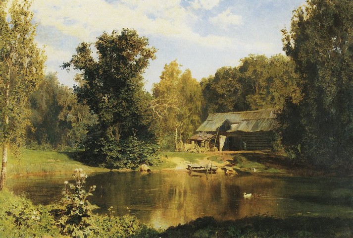 Пруд в Абрамцево, 1883
