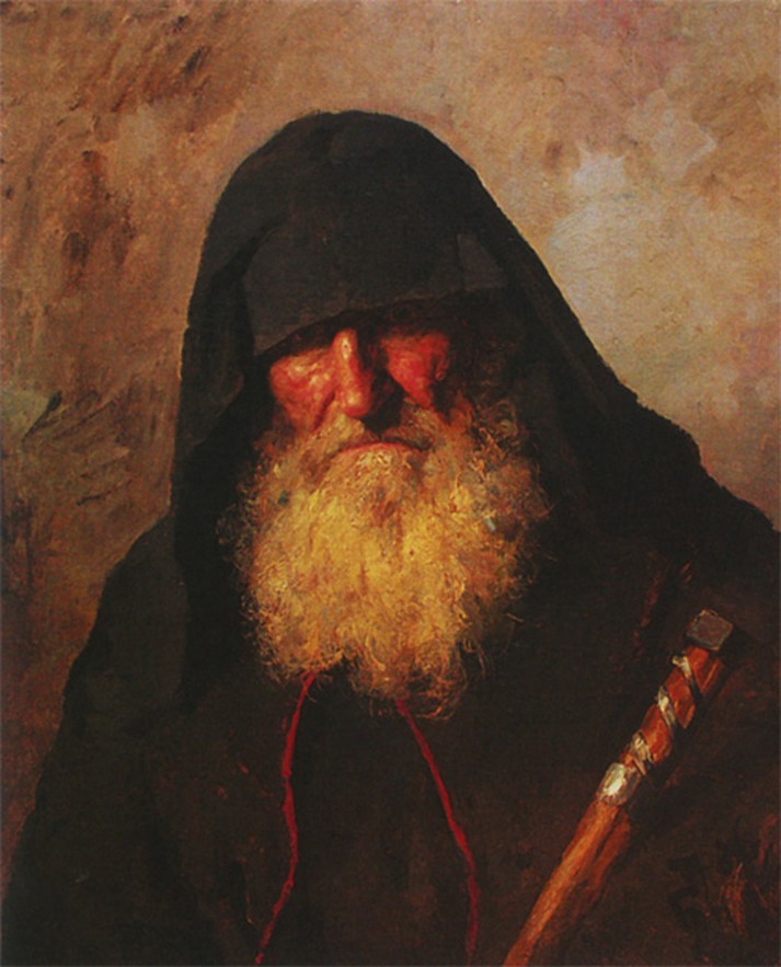 Палестинский монах, 1886