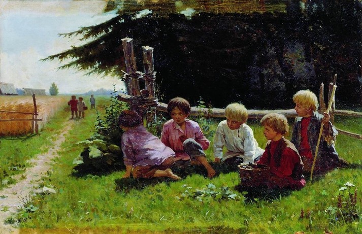 В засаде, 1881