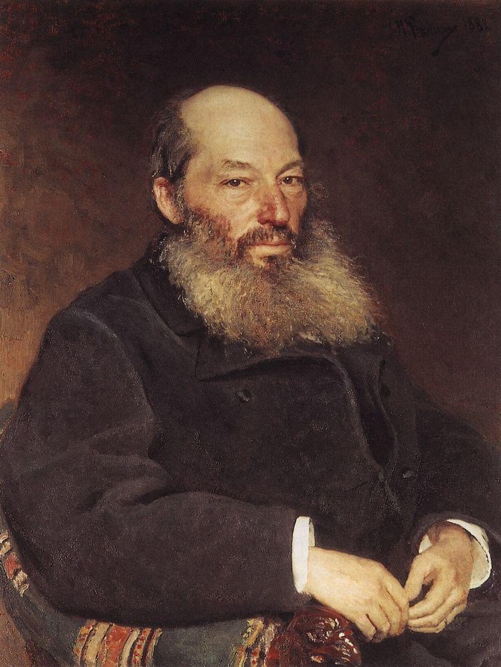 Портрет поэта Афанасия Афанасьевича Фета, 1882