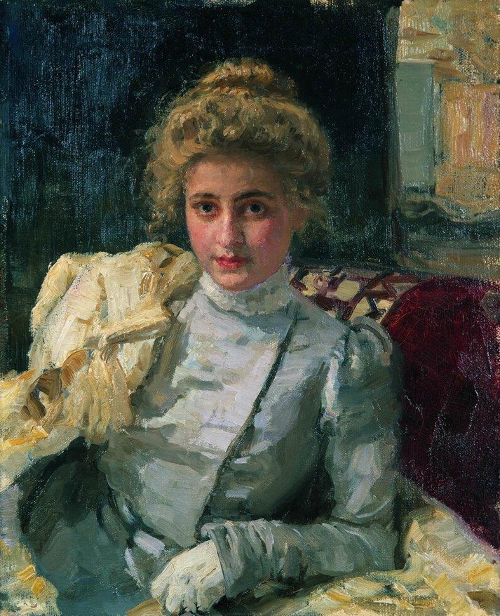 Блондинка (Портрет Ольги Тевяшевой), 1898