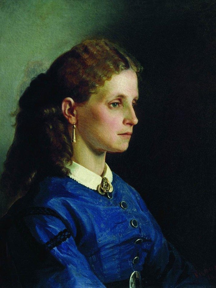 Портрет Яницкой, 1865