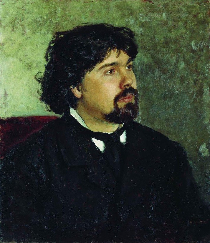 Портрет художника В. И. Сурикова, 1875