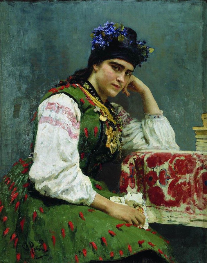 Портрет С. М. Драгомировой, 1889