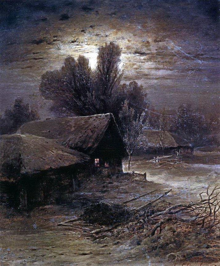 Зимняя ночь, 1869