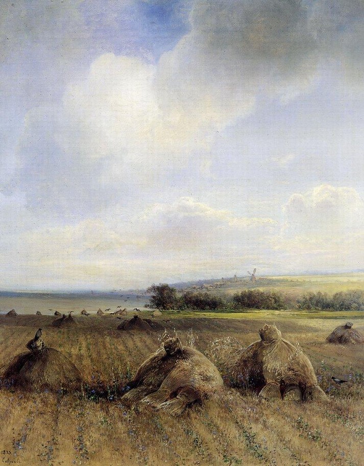 К концу лета на Волге, 1873