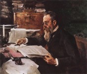 Портрет композитора Н.А. Римского- Корсакова