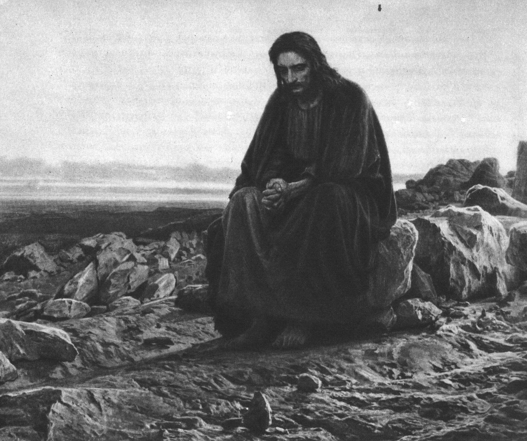 И.Н. Крамской. Христос в пустыне