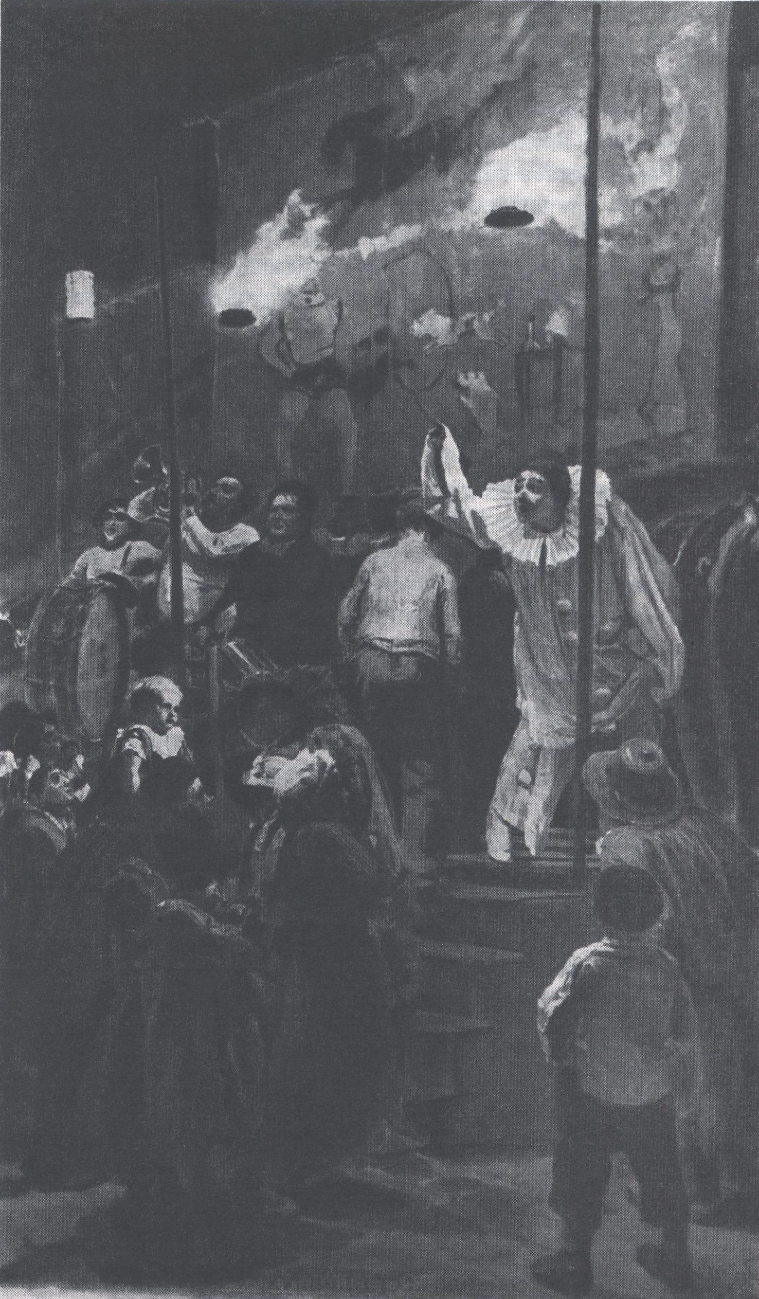 Балаганы в Париже. 1877