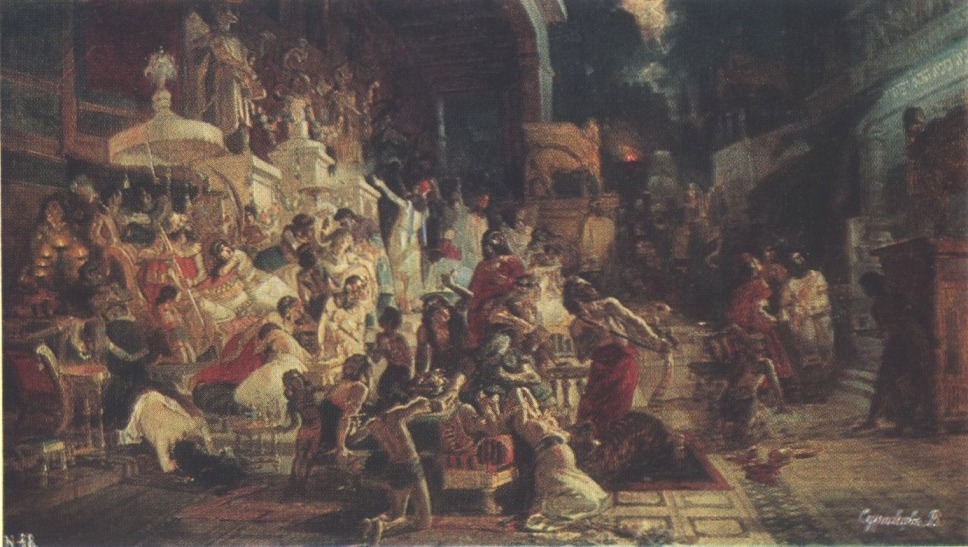 Пир Валтасара. 1874