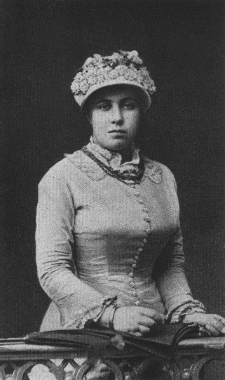 Е.А. Сурикова. С фотографии 1880-х гг.