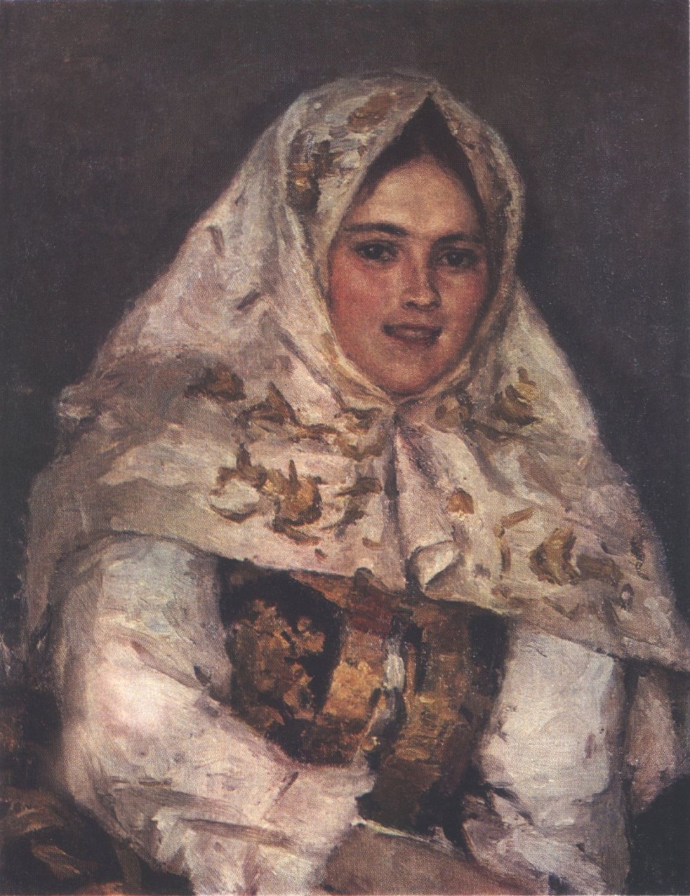 Сибирская красавица (Портрет Е.А. Рачковской). 1891