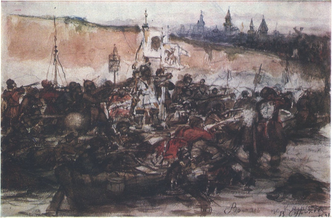 Эскиз картины. 1891