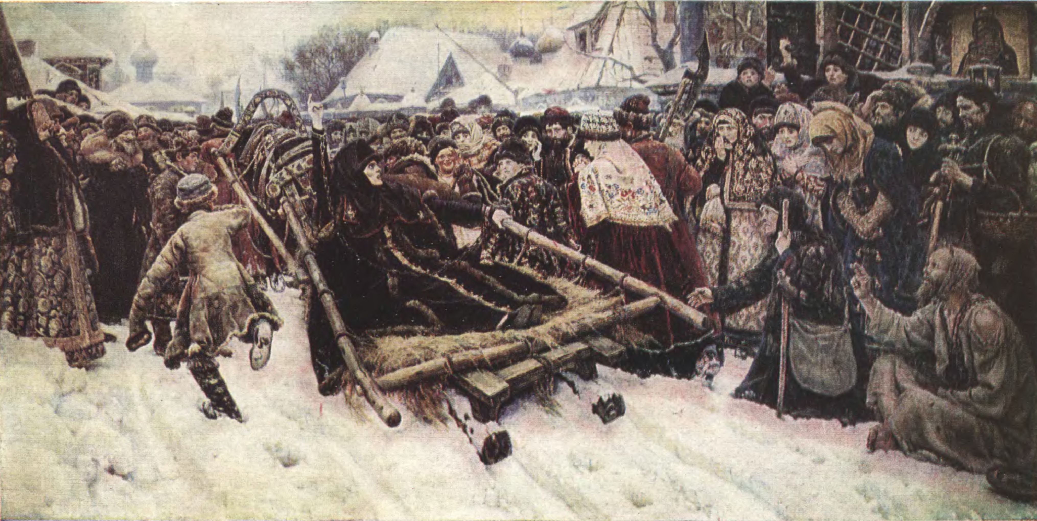 В.И. Суриков. Боярыня Морозова. 1887