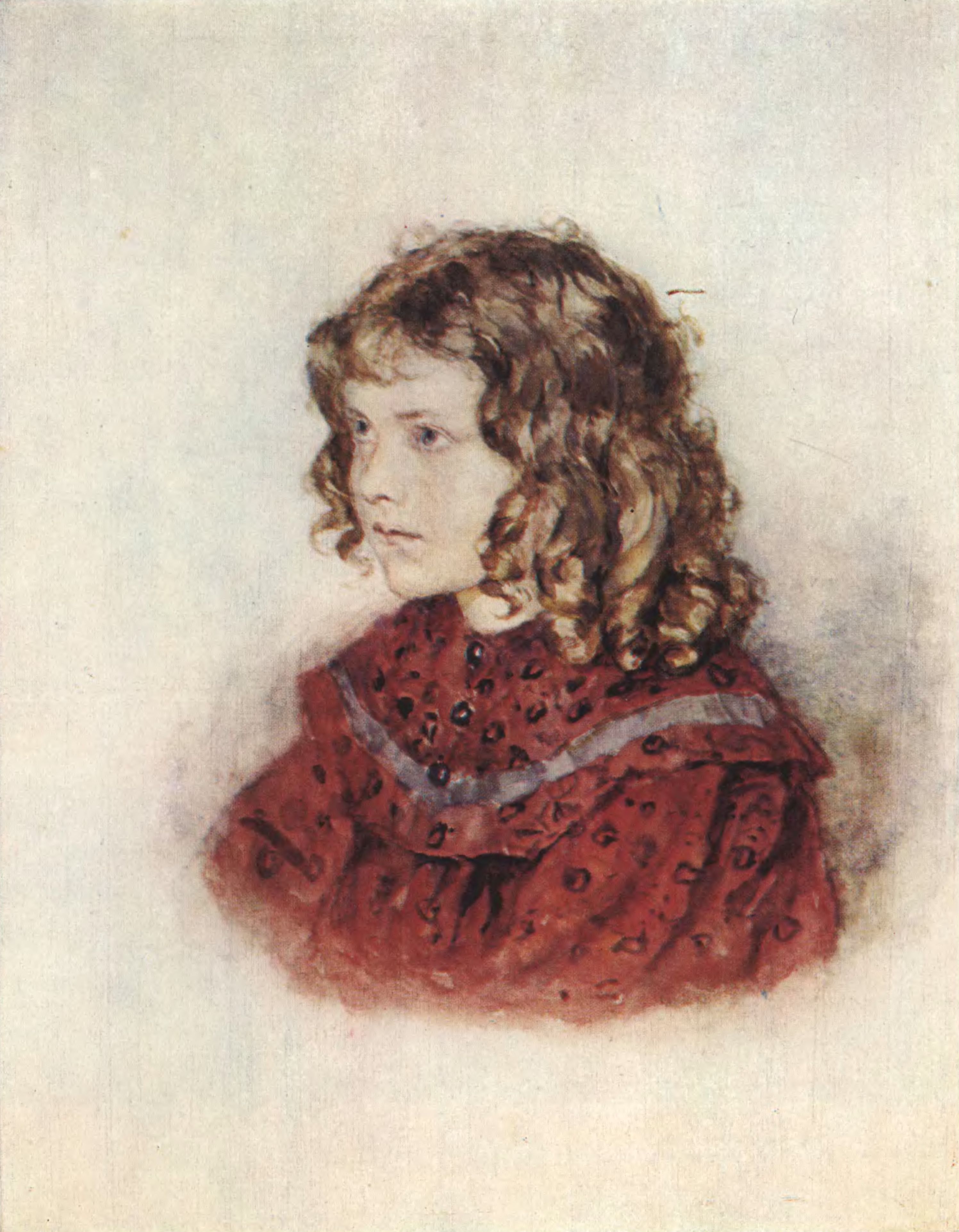 В.И. Суриков. Девушка в красной кофте. 1892