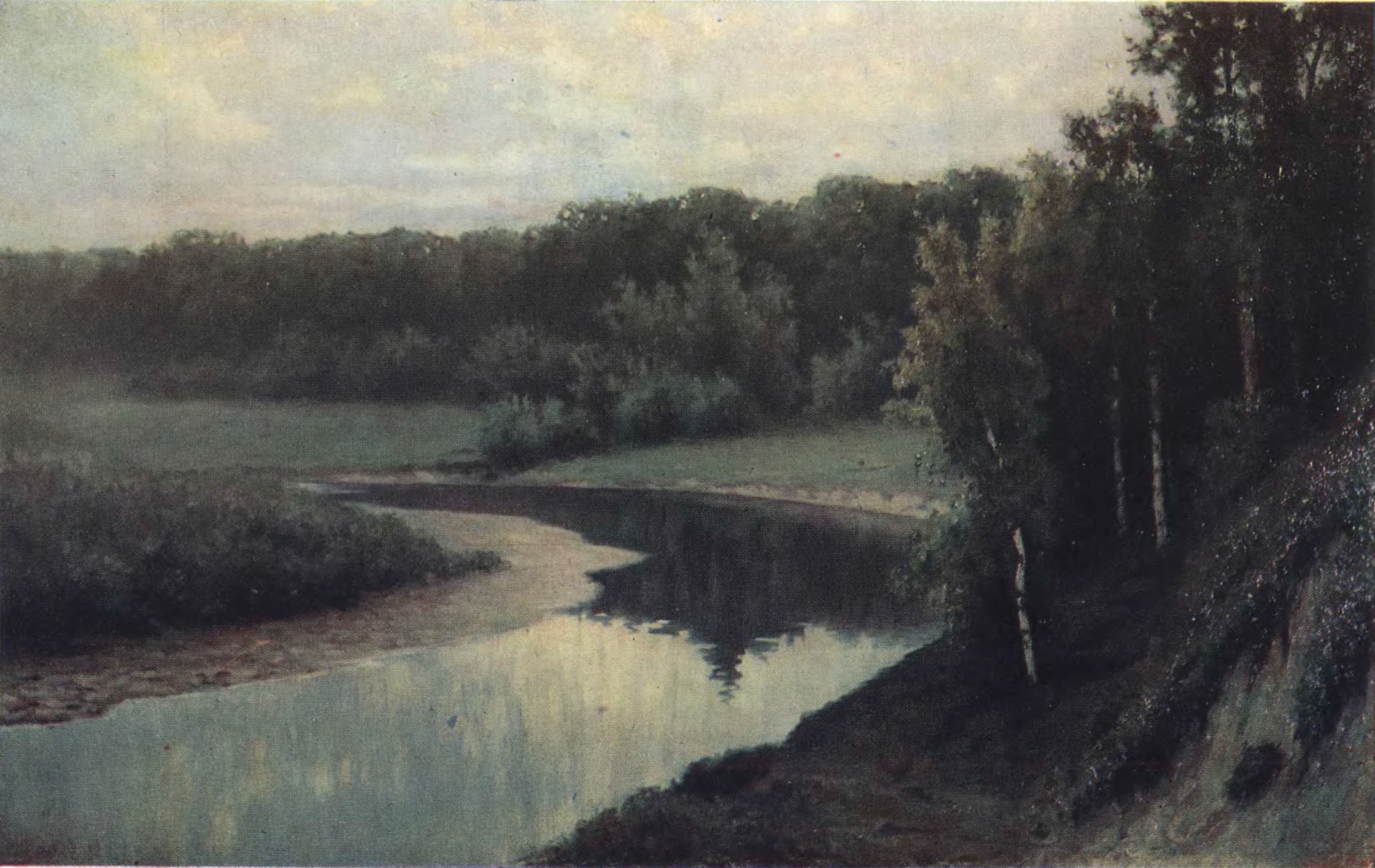 Е.Е. Волков. Над рекой. 1901