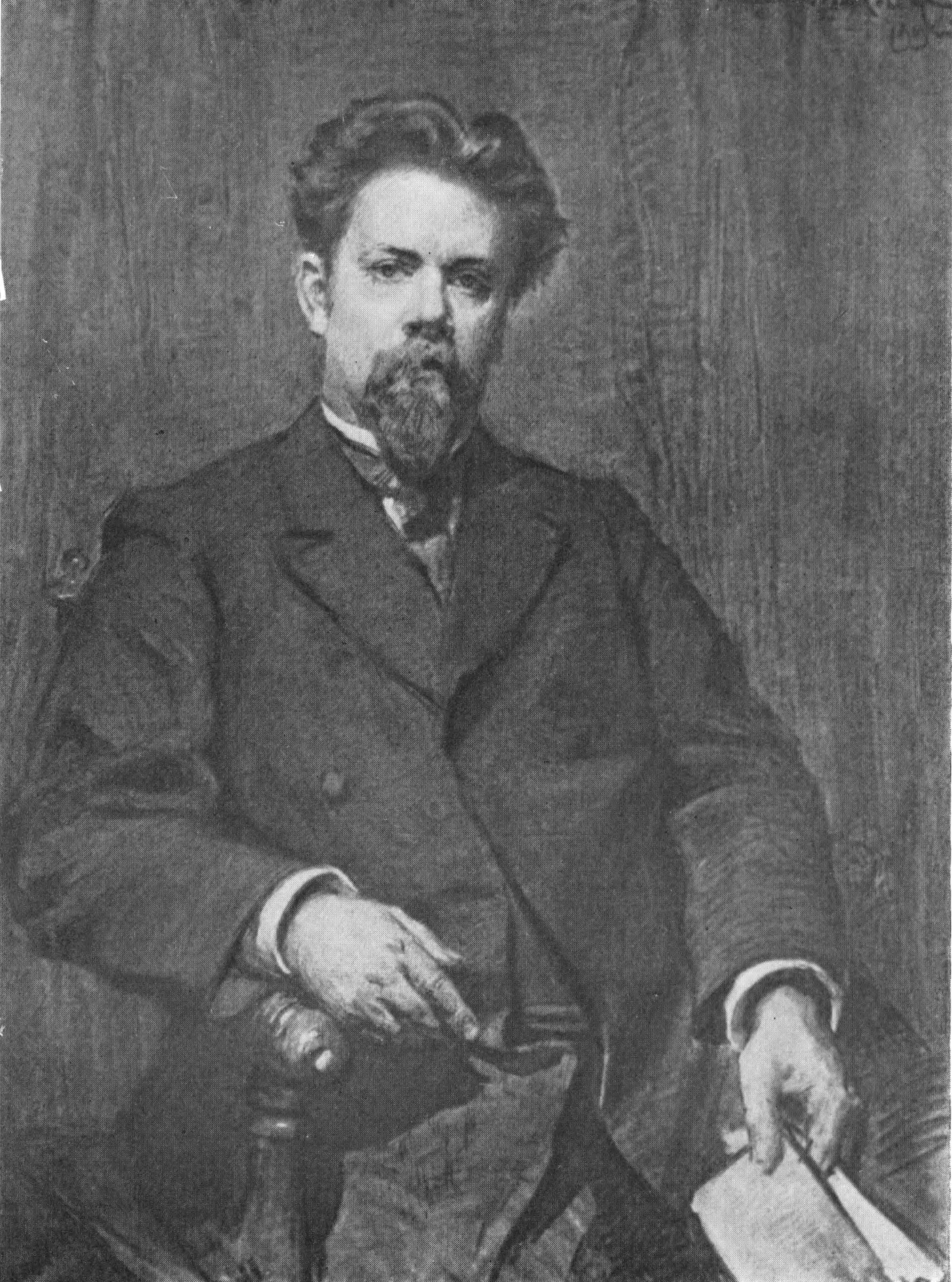 А.Е. Маковский. Портрет А.Н. Шильдера. 1905