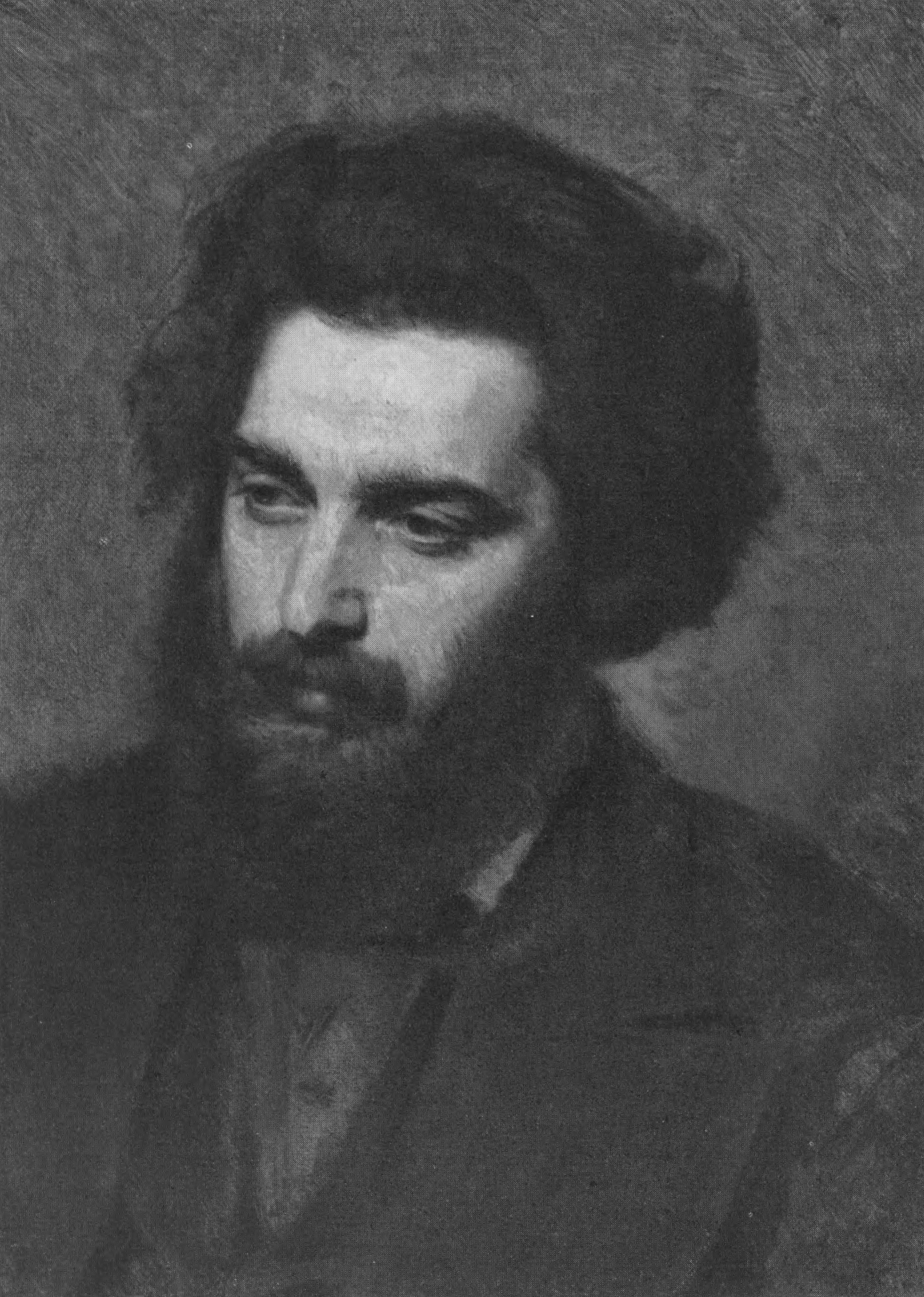 И.Н. Крамской. Портрет А.И. Куинджи. 1877