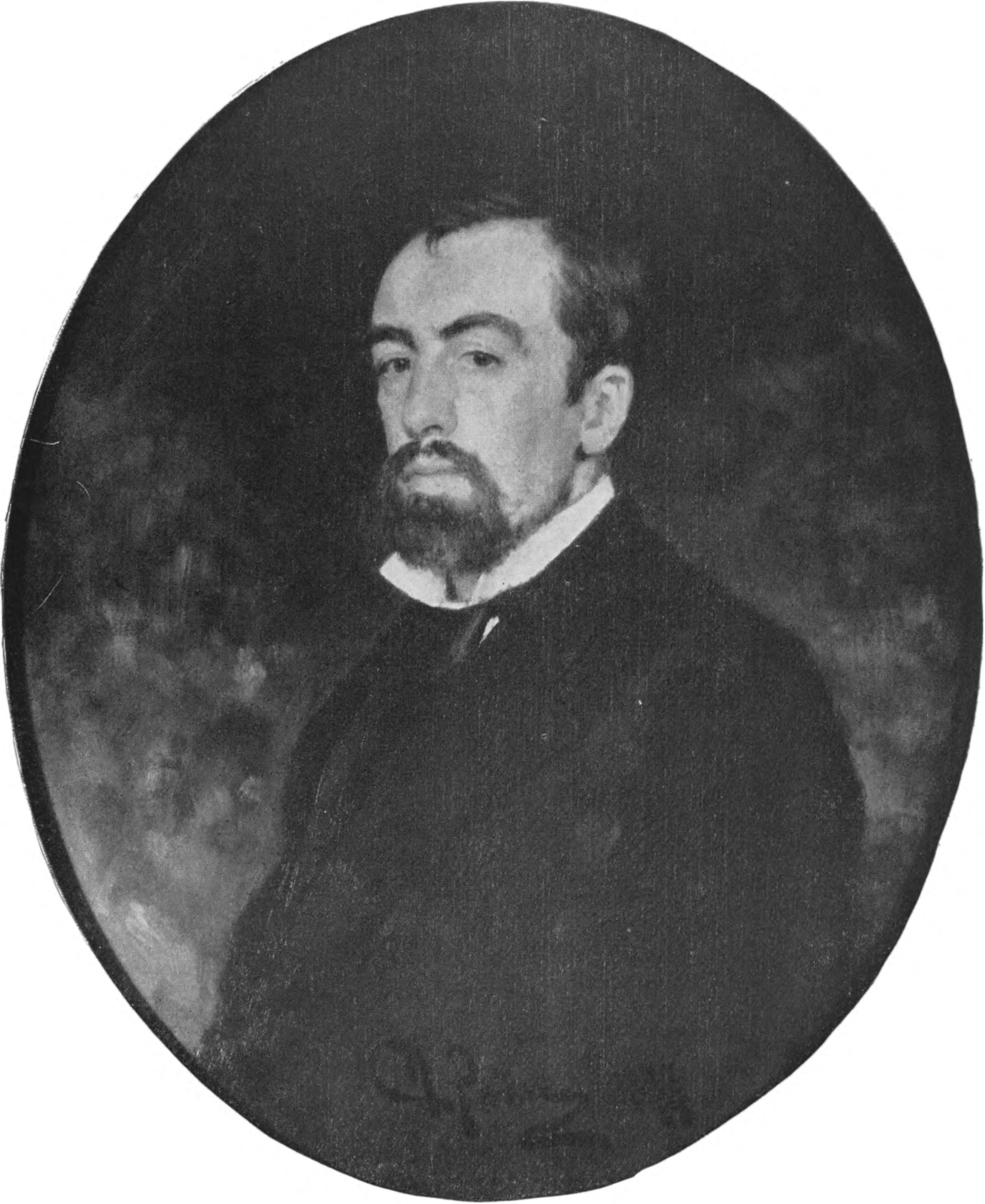 И.Е. Репин. Портрет В.Д. Поленова. 1877