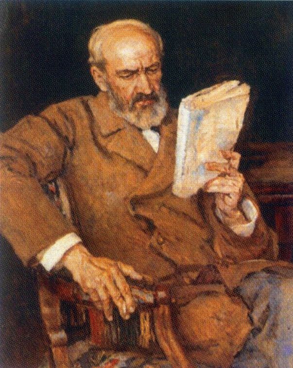Портрет доктора А.Д. Езерского. 1910 г.